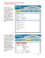 Предварительный просмотр 49 страницы D-Link DP-300U User Manual