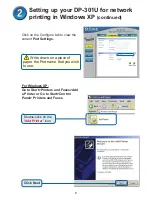 Preview for 6 page of D-Link DP 301U Quick Installation Manual