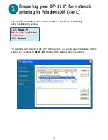 Preview for 4 page of D-Link DP-311P - Air Print Server Quick Installation Manual