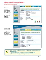 Preview for 33 page of D-Link DP-311P - Air Print Server User Manual