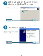 Предварительный просмотр 10 страницы D-Link DP-311U Quick Installation Manual