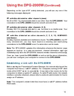 Preview for 13 page of D-Link DPG-2000W - AirPlus G Wireless Presentation Gateway User Manual