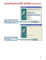 Preview for 10 page of D-Link DPG-2000W - AirPlus G Wireless Presentation... User Manual