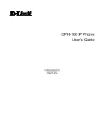 Preview for 1 page of D-Link DPH-100 User Manual