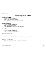 Preview for 20 page of D-Link DPH-125MS - VoiceCenter VoIP Phone User Manual