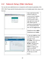 Предварительный просмотр 20 страницы D-Link DPH-130S User Manual