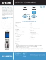 Предварительный просмотр 2 страницы D-Link DPH-540 Specifications