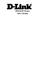D-Link DPH-80 User Manual preview