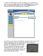 Preview for 7 page of D-Link DPH-C160S Quick Installation Manual