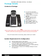 Preview for 4 page of D-Link DPH-C160S User Manual