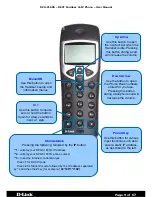 Предварительный просмотр 9 страницы D-Link DPH-C160S User Manual