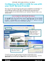 Предварительный просмотр 22 страницы D-Link DPH-C160S User Manual