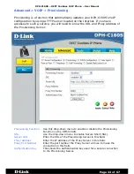 Предварительный просмотр 33 страницы D-Link DPH-C160S User Manual