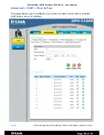 Предварительный просмотр 38 страницы D-Link DPH-C160S User Manual