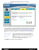 Предварительный просмотр 50 страницы D-Link DPH-C160S User Manual