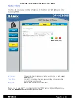 Предварительный просмотр 51 страницы D-Link DPH-C160S User Manual