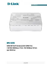 D-Link DPN-1021G User Manual preview