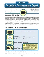 Preview for 44 page of D-Link DPR-2000 Quick Install Manual