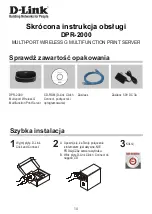 Preview for 14 page of D-Link DPR-2000 Quick Installation Manual