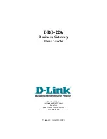 Preview for 1 page of D-Link DRO-220i User Manual