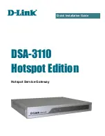 D-Link DSA-3110 Quick Installation Manual preview