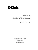 Preview for 1 page of D-Link DSB-C100 User Manual