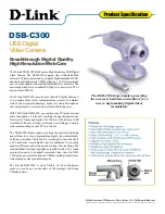 D-Link DSB-C300 Product Specification preview