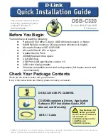D-Link DSB-C320 Quick Installation Manual preview