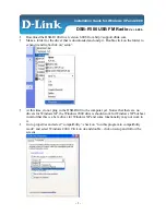 Предварительный просмотр 1 страницы D-Link DSB-R100 Installation Manual