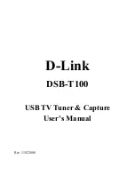 D-Link DSB-T100 User Manual preview