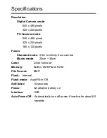 Preview for 19 page of D-Link DSC-350 - Digital Camera - 0.35 Megapixel User Manual