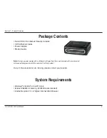 Preview for 4 page of D-Link DSD-150 - SecureSpot Internet Security Device User Manual