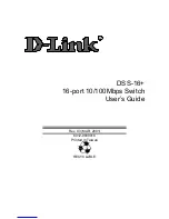 D-Link DSH-16+ User Manual preview