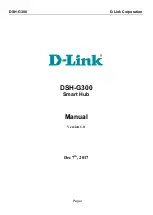 Preview for 1 page of D-Link DSH-G300 Manual