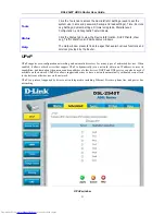 Предварительный просмотр 58 страницы D-Link DSL-2540T User Manual