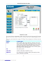 Предварительный просмотр 60 страницы D-Link DSL-2540T User Manual