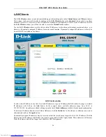 Предварительный просмотр 63 страницы D-Link DSL-2540T User Manual