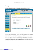 Предварительный просмотр 69 страницы D-Link DSL-2540T User Manual