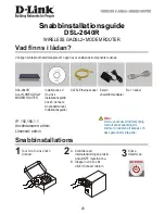 Предварительный просмотр 28 страницы D-Link DSL-2640R Quick Installation Manual