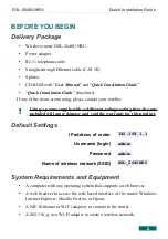 Preview for 2 page of D-Link DSL-2640U/NRU Quick Installation Manual