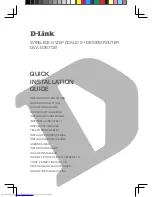 Preview for 1 page of D-Link DSL-2641B - Wireless G Router Quick Installation Manual