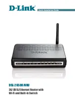 D-Link DSL-2650NRU Quick Installation Manual preview