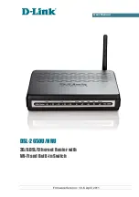 D-Link DSL-2650NRU User Manual preview