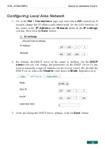 Preview for 13 page of D-Link DSL-2740U/NRU Quick Installation Manual