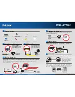 Предварительный просмотр 2 страницы D-Link DSL-2750U Quick Start Manual