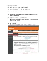 Preview for 3 page of D-Link DSL-2750U Setup Manual