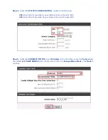 Предварительный просмотр 2 страницы D-Link DSL-2750U Technical Support Setup Procedure