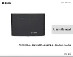 Preview for 1 page of D-Link DSL-2878 User Manual