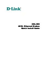 D-Link DSL-300 Quick Install Manual preview