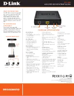 Preview for 2 page of D-Link DSL-320B Technical Specifications